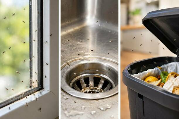 ¿Te aparecen pequeñas mosquitas en casa?
