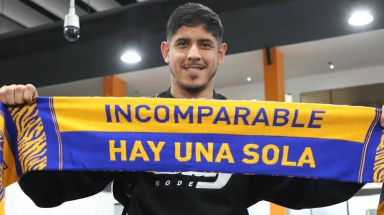 Alan Franco ya llegó a tierra regia. (Foto: Luis Guerra)