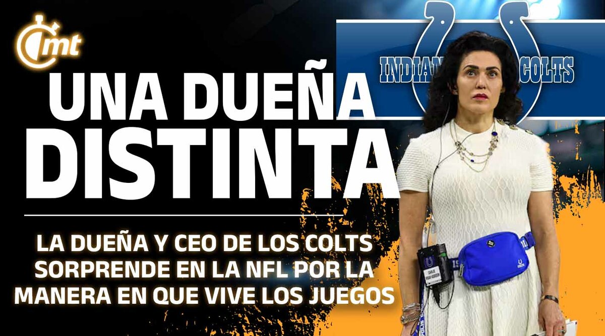 ¿Quién es Carlie Irsay-Gordon? La dueña de los Colts que sigue las jugadas desde la banda