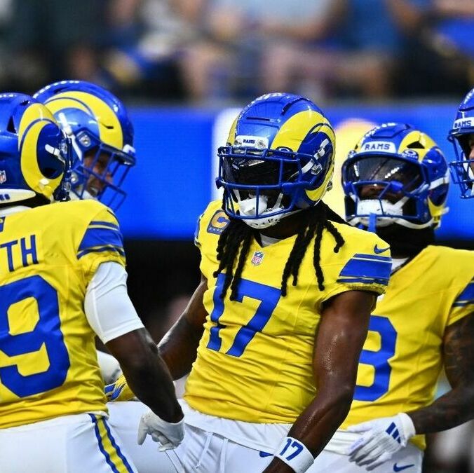 Davante Adams brilló en la victoria de los Rams ante los Giants (Fotografía: Reuters)