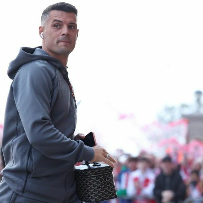 Granit Xhaka es acusado de falsificar documento. (Foto: EFE)