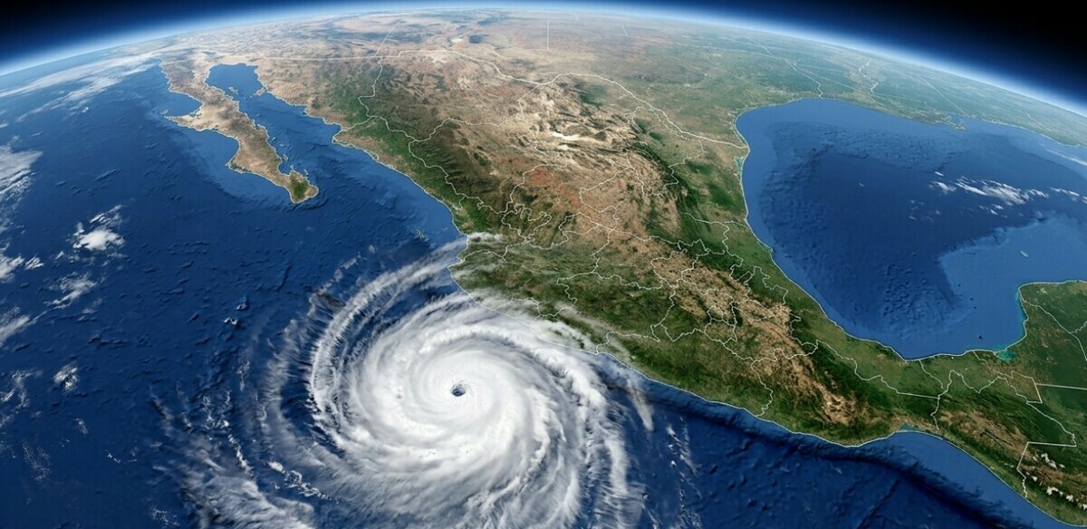 Huracán Polo podría afectar a varios estados (Gemini IA)