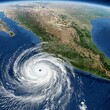 Huracán Polo podría afectar a varios estados (Gemini IA)