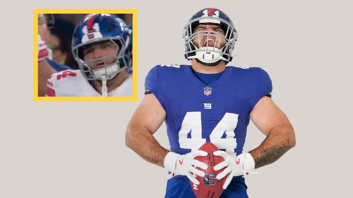 Cam Skattebo, jugador de Giants (Instagram @sk4ttp4ck)