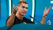 Cristiano Ronaldo estuvo en rueda de prensa. (Foto: @selecaoportugal)