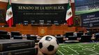 El futbol es el tema del momento en el Senado. (Foto: ChatGPT)