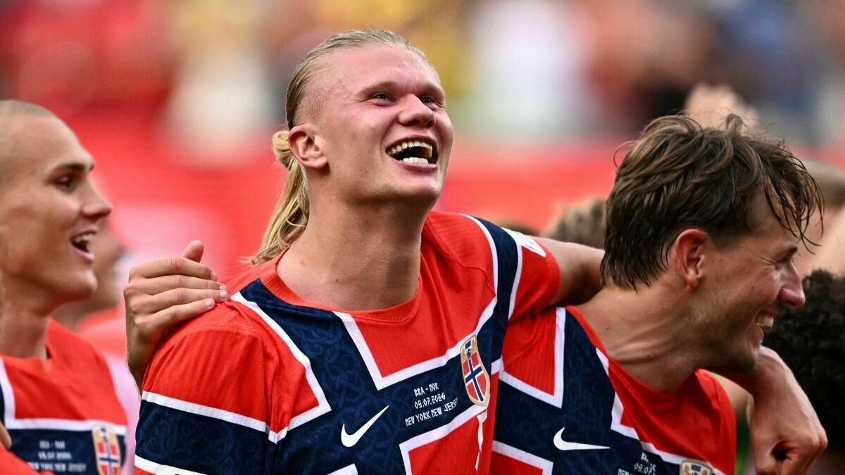 Google celebra a Erling Haaland con divertido doodle si buscas su nombre. (Reuters)