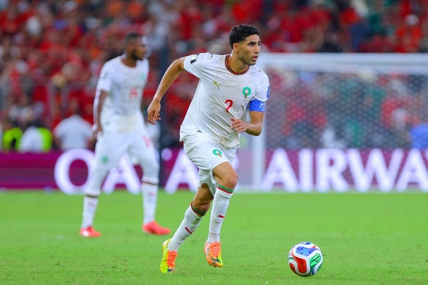 Hakimi es la gran figura de Marruecos en la lucha por volver a las semifinales (Imago7)