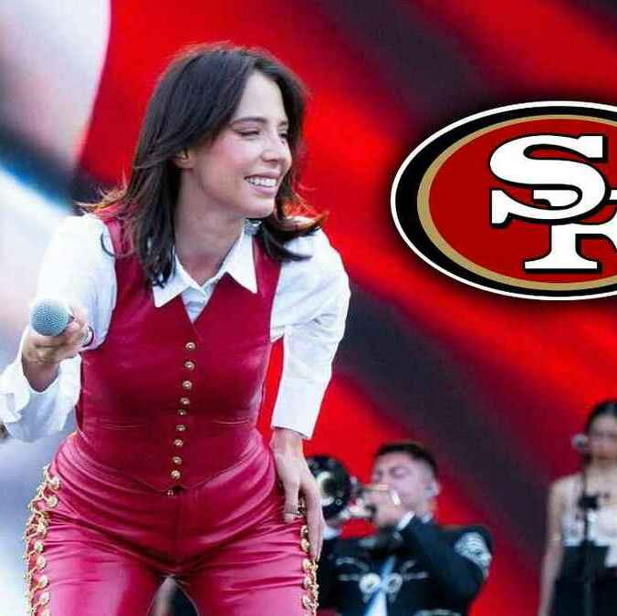 Majo Aguilar será encargada de interpretar el Himno Nacional en el Vikings vs 49ers. FOTO: @majo__aguilar