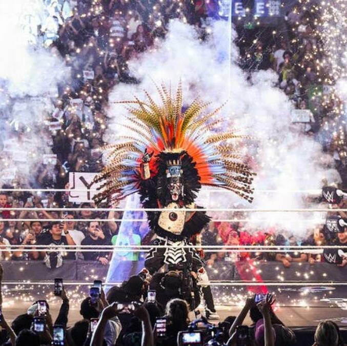 Penta fue el gran atractivo del RAW en Ciudad de México (WWE)