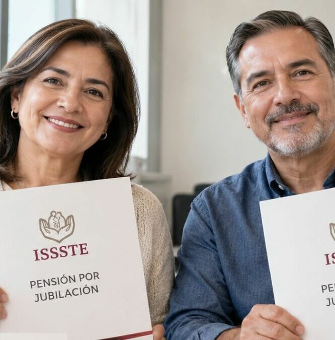 Requisitos para solicitar jubilación ante el ISSSTE a los 53 años. (Foto: ChatGPT).