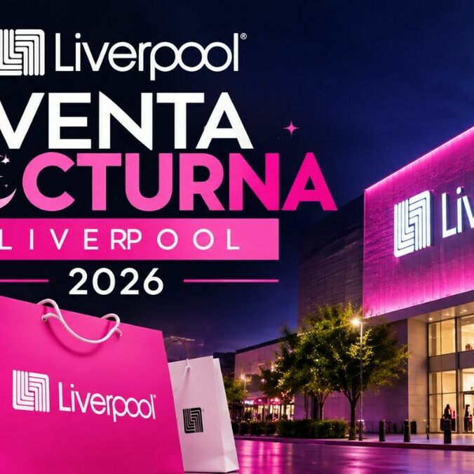 Conoce cómo será la Tercera Venta Nocturna de Liverpool 2026. (Foto: ChatGPT).