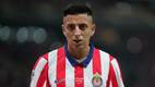 Roberto Alvarado durante un partido con las Chivas. FOTO: imago7