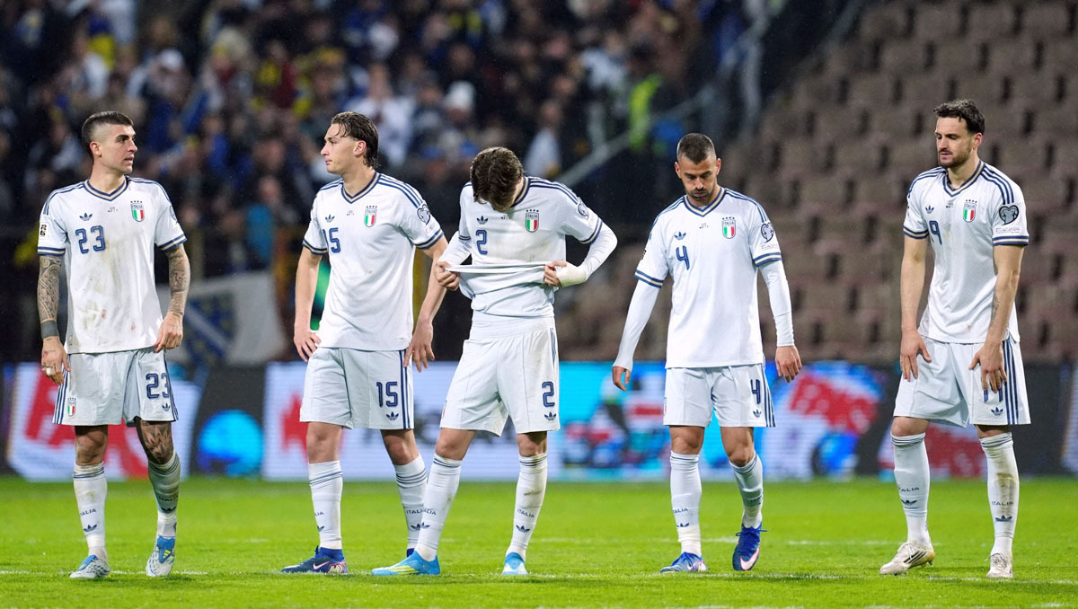 Sigue la sacudida tras la eliminación de Italia en el Mundial. (Foto: Reuters)