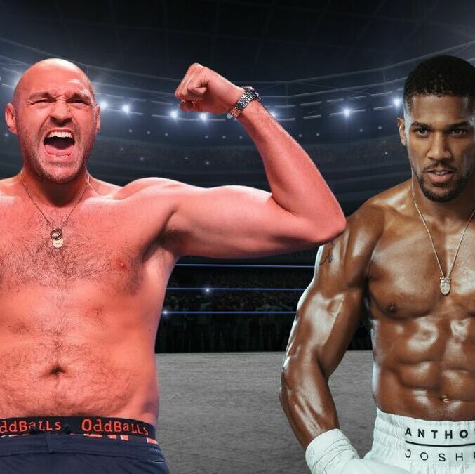 Tyson Fury se enfrentará a Anthony Joshua. (Fotos; WBA y anthonyjoshua)
