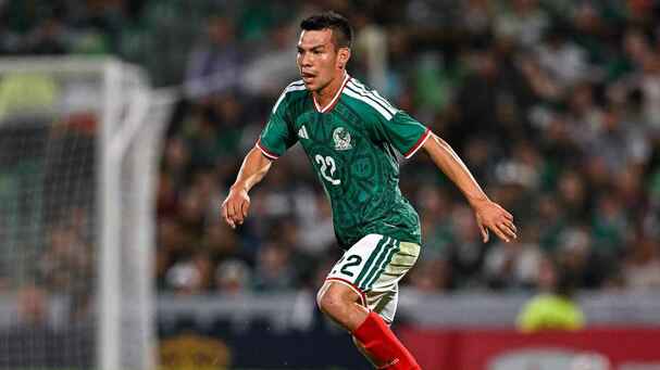 Hirving "Chucky" Lozano con México (Mexsport)