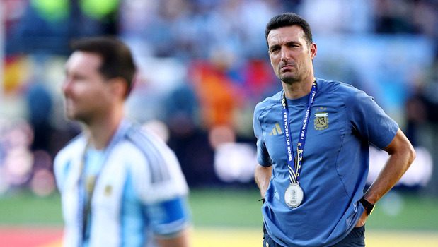 Lionel Scaloni descartó teorías para afectar a Argentina. (Foto: Reuters)