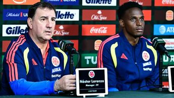 Néstor Lorenzo habló de Rafa, de Miguel Borja y de James Rodríguez. (Foto: Mexsport)