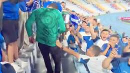 Aficionado con playera de México fue agredido / Captura de pantalla