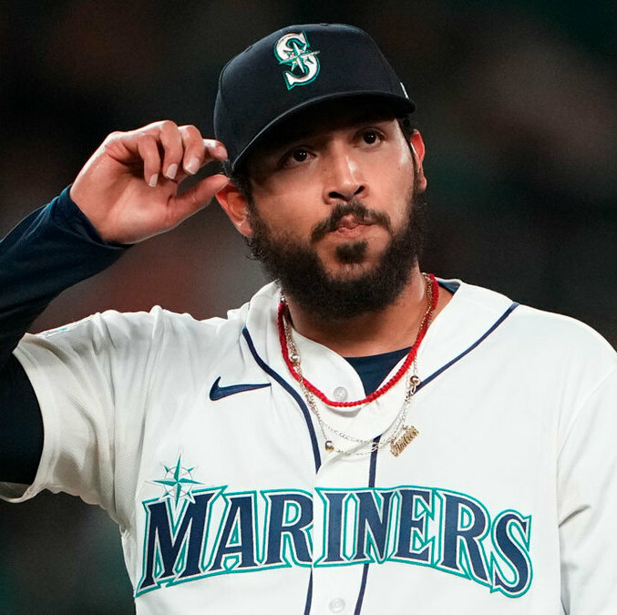Andrés Muñoz terminó así su séptima temporada en las Grandes Ligas. (Foto: MLB.com)