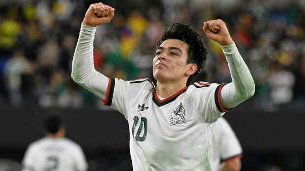 Gilberto Mora anotó su primer gol con la Selección Mexicana (Mexsport)