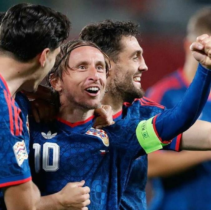 Luka Modric marca con Croacia a los 41 años / Reuters