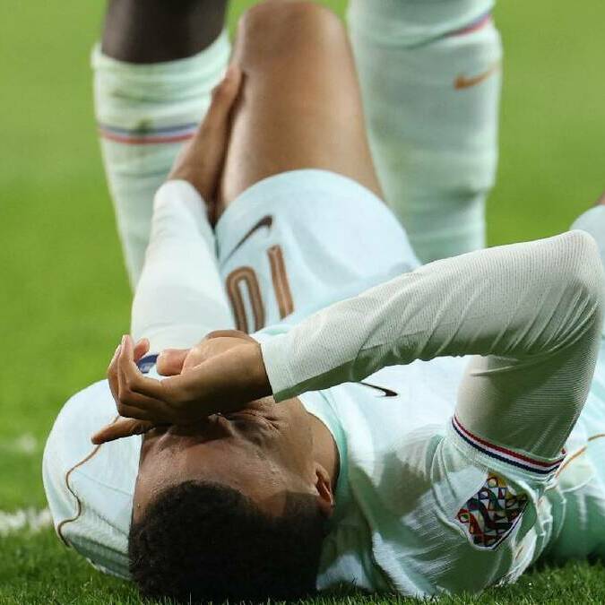 Real Madrid revela gravedad de lesión de Mbappé / Reuters