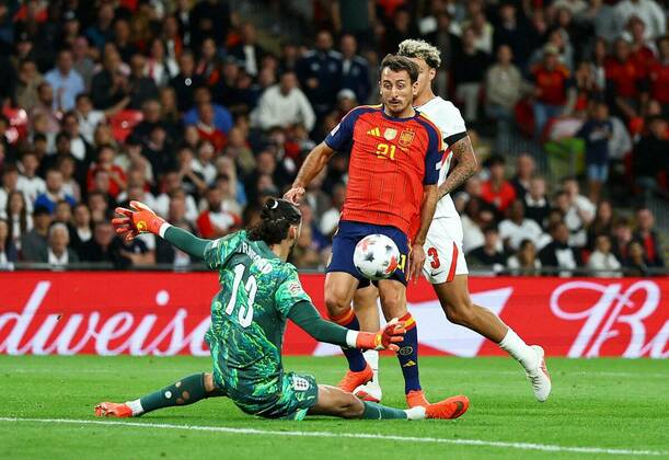 Top Inglaterra vs España