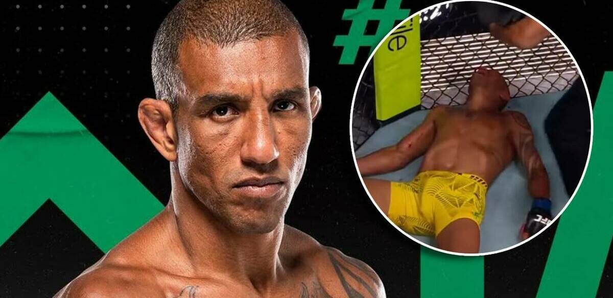 Médico de Raoni Barcelos explicó que tipo de afección sufrió ante Raúl Rosas. FOTO: @raonibarcelos_ufc