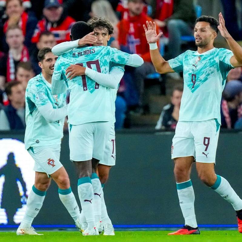 Para top Portugal vs Noruega