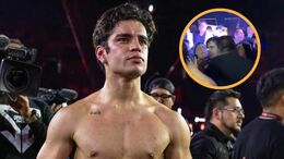 Aaron Mercury tuvo un altercado con Naim Darrechi durante la fiesta de cumpleaños de Abelito (Fotografía: X @ArnMercurio | Captura de pantalla)