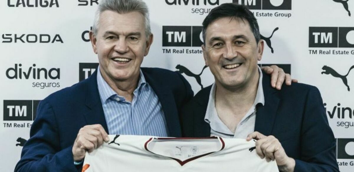 Aguirre fue presentado en el Valencia. (Foto: Valencia)