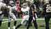 Cody White anotó para los Raiders (Reuters)
