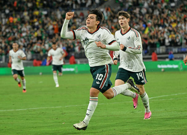 Gilberto Mora anotó su primer gol con México (Mexsport)