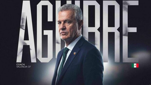 Javier Aguirre ya fue anunciado oficialmente por Valencia. (foto: Valencia)