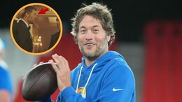 Matthew Stafford apareció en el nuevo videoclip de Taylor Swift (Fotografías: Reuters | TMZ)