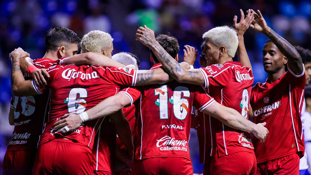 Toluca, nuevo líder del Apertura. (Foto: Mexsport)