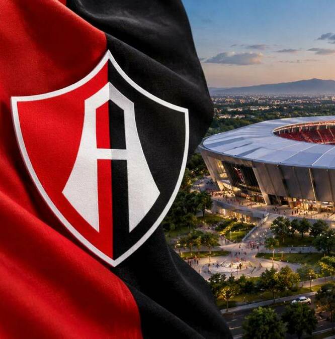 Atlas tendrá un nuevo estadio (mediotiempo IA)
