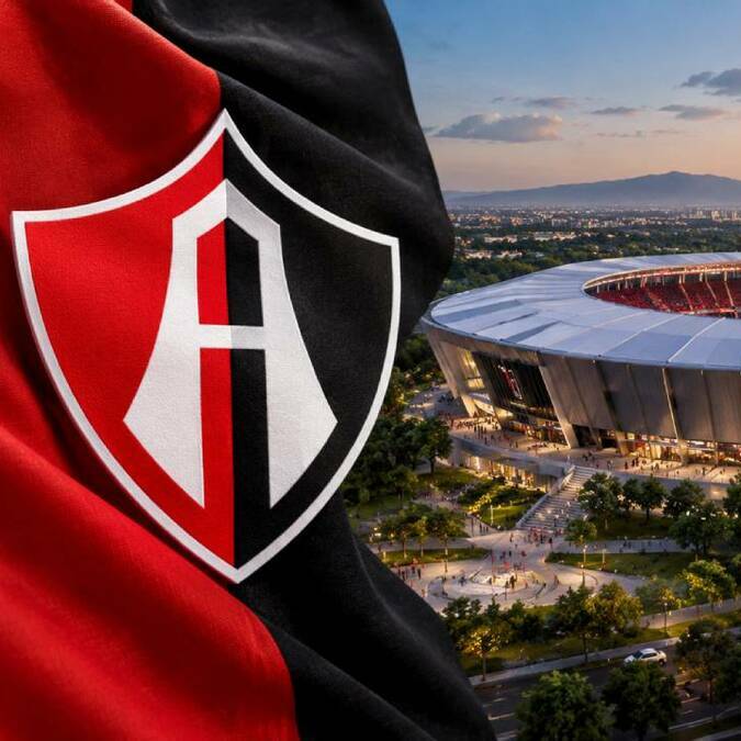 Atlas tendrá un nuevo estadio (mediotiempo IA)