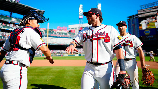 Austin Riley fue el héroe de los Braves en el Juego 1 de los Playoffs. (Foto: MLB.com)