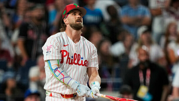 Bryce Harper y los Phillies buscan volver a la Serie Mundial desde 2022. (Foto: MLB.com)