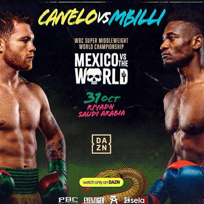 Canelo vs. Mbilli se realizará en Arabia Saudita. (Captura)
