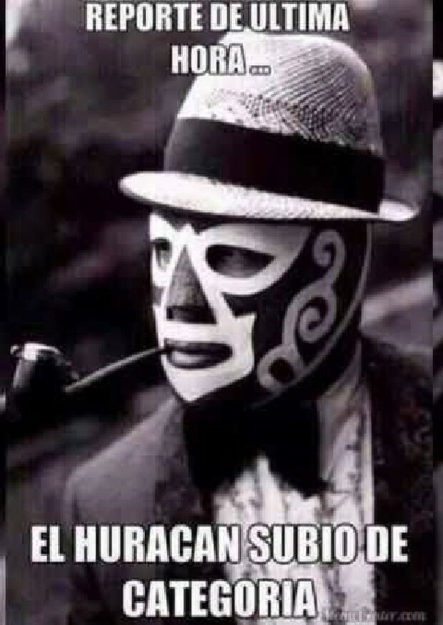 Huracán subió de categoría.