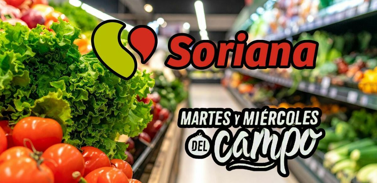 Mejores ofertas de Soriana Martes y Miércoles del Campo: 19 y 20 de mayo. (Especial).