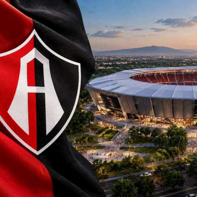Atlas tendrá un nuevo estadio (mediotiempo IA)