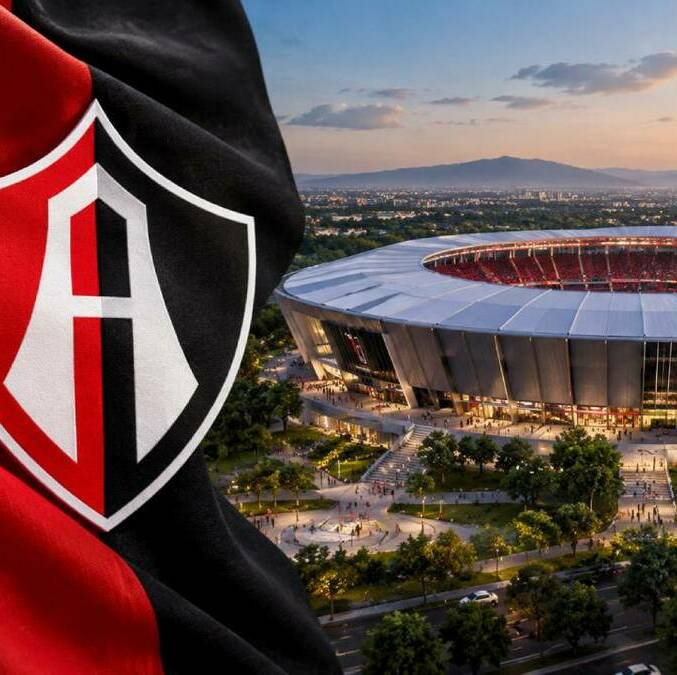 Atlas tendrá un nuevo estadio (mediotiempo IA)