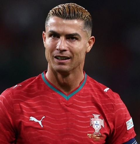 Cristiano Ronaldo, en un juego con la selección de Portugal (Reuters)