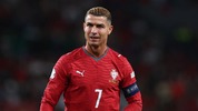 Cristiano Ronaldo, en un juego con la selección de Portugal (Reuters)
