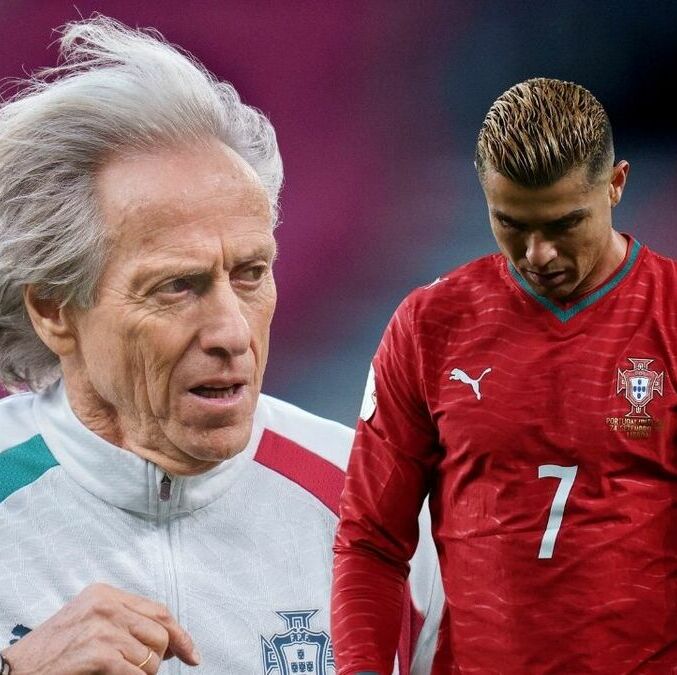 Jorge Jesus detalló a los medios de comunicación la pronta salida de Cristiano Ronaldo de la selección portuguesa. (Reuters)