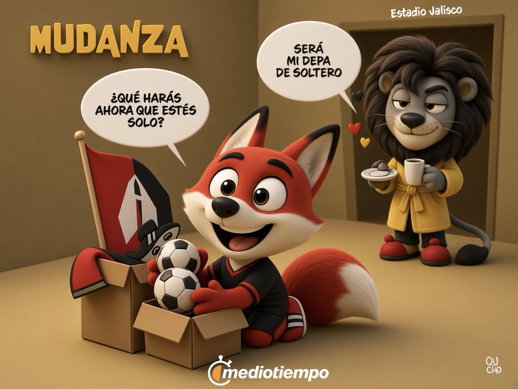 ¡Mudanza rojinegra!